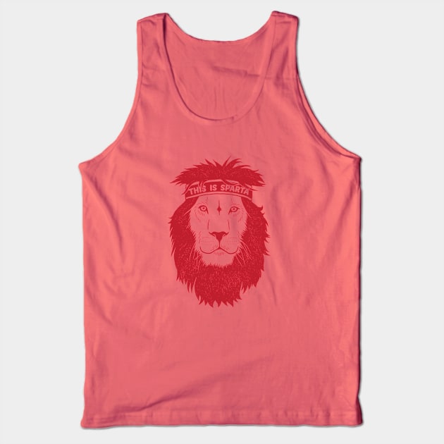 THIS IS SPARTA Tank Top by magnifreak